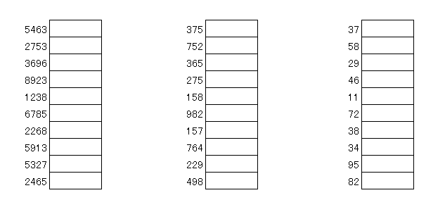 テンプスタッフスキルチェックの数字入力テスト