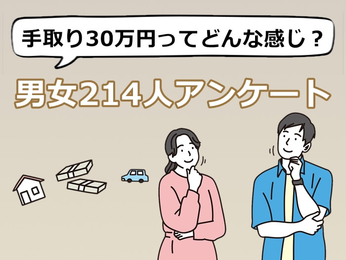 手取り30万円　キャプチャ