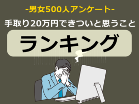 手取り20万円　キャプチャ